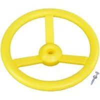 Loggyland Spielturm-Erweiterung Lenkrad Ø 33 cm für Baumhäuser Spielzimmer Abenteuerspielplätze, wetterfest Indoor und Outdoor geeignet