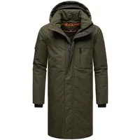 Stone Harbour Regenmantel Xandroo XX Langer Herren Wintermantel mit Kapuze