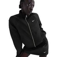 Nike Sportswear Trainingsjacke W NSW NK WR POLY KNIT JKT mit Stehkragen, wasserabweisend und windabweisend
