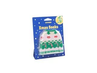eat my socks - Socken - Xmas Jumper beige/grün - Gr. - OS