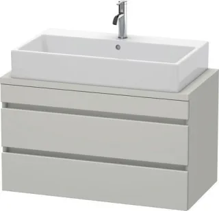 Duravit DuraStyle Konsolenwaschtischunterbau wandhängend Betongrau Matt 900x478x512 mm - DS530800707 DS530800707