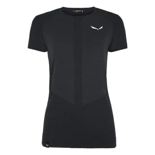 SALEWA - Zebru Responsive Kurzarm Damen T-Shirt - Grau (Gr.42)
