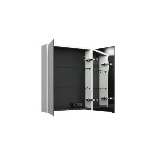 Burgbad Spiegelschrank Eqio 800x650x170 Weiß Matt, SPGS065F6014 SPGS065F6014