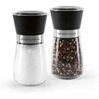 GOURMETmaxx Gewürzmühle GOURMETmaxx Gewürzmühlen 2er-Set mit einstellbarer Mahlstärke keine, (2 Stück), GOURMETmaxx Gewürzmühlen 2er-Set mit einstellbarer Mahlstärke