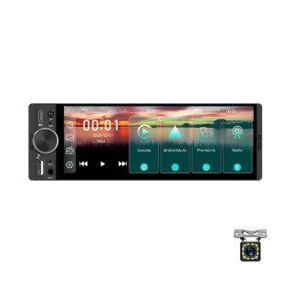 6.28 inch Car Wireless CarPlay Android Auto MirrorLink MP5 Player Bluetooth 5.2 HD Touchscreen Vehicle Center Console Di