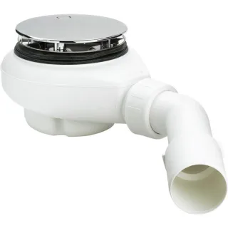 VitrA Tempoplex Ablaufgarnitur G575601 Ø 9 cm, Abgang waagerecht, für Duschwannen