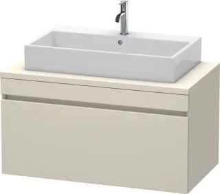 Duravit DuraStyle Konsolenwaschtischunterbau wandhängend Taupe Matt 1000x548x512 mm - DS531409191 DS531409191