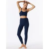 Schiesser Bustier Elastische Doppelripp - Active - sportive Optik - herausnehmbare Pads Sport-Bustier Top Bustier-BH Damen Komfort Qualität Yoga Gym Training