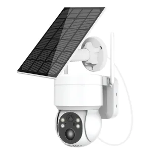Hiseeu WTD514 4MP 1440P 5X Zoom Outdoor Solar Powerd Camera PTZ WiFi Wireless IP Cam PIR Motion Detection Night Vision T