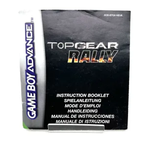 Top Gear Rally [Game Boy Advance] Anleitung