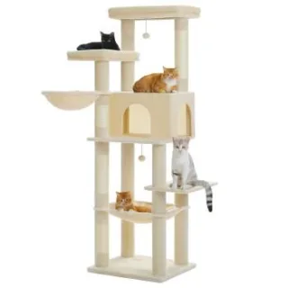 Pawz Road Kratzbaum Groß 186cm beige