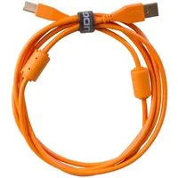 UDG Audio-Kabel, Ultimate Audio Cable USB 2.0 A-B Orange Straight 1m (U95001OR) -
