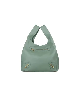 Giulia Monti Handtasche Blassgrün