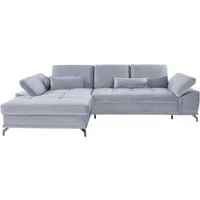 OTTO home Ecksofa Costello L-Form, B: 301 cm mit Sitztiefen-, Armteilverstellung &, 3 Nierenkissen, optional Bettfunktion & Bettkasten