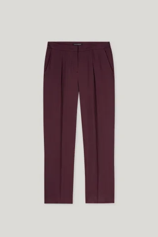 Luisa Cerano - Hosen Weiblich burgundy - Gr. - 42