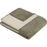 Wohndecke Jacquard Decke Austin, IBENA, 150 x 200 cm (Breite x Länge), einfarbig, Kuscheldecke