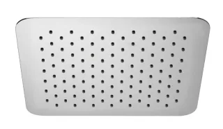 HSK Kopfbrause Eckig, super-flach, 250 x 250 x 2 mm, chrom 1100053