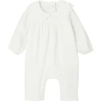 vertbaudet Jumpsuit Baby Strampler aus Baumwoll-Musselin