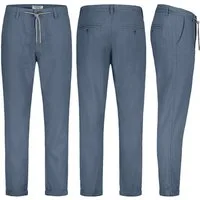 Eight2Nine Chinos Eight2nine Herren Leinen Hose Leinenhose Regular Freizeithose Sommer