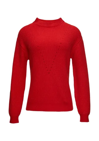 s.Oliver BLACK LABEL - Strickpullover rot - Gr. - XL