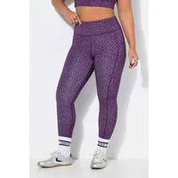 Studio Untold Leggings Sport-Tights knöchellang Leo High Waist