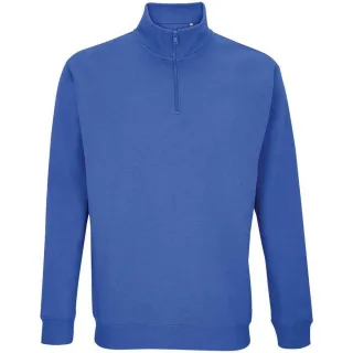 SOLS - "Conrad" Sweatshirt mit kurzem Reißverschluss für Herren/Damen Unisex (Königsblau)