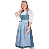 Spieth & Wensky Dirndl Cord Dirndl 2tlg. - DASING - mittelblau