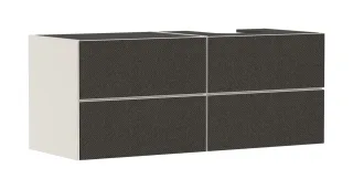 Hansgrohe Xevolos E Waschtischunterschrank Sandbeige Matt 1370/550 mit 4 Schubkästen für Konsole mit 54240660
