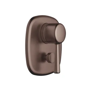 Dornbracht UP-Einhandbatterie mit Umstellung COYA 36120404 Dark Bronze gebürstet (PVD),36120404-43 36120404-43