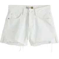 Next Jeansshorts Festival Denimshorts mit unvesäubertem Saum (1-tlg)