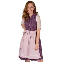 MarJo Dirndl Retro Dirndl 2tlg. - MIRIAM - pflaume/rosé