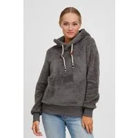 OXMO Hoodie OXAnniken Fleecepullover mit Kapuze
