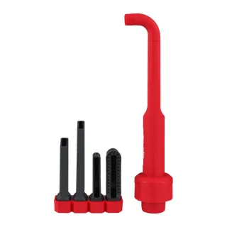Milwaukee AIR - TIP 4 - IN - 1 Reinigungs - Set rechtwinkelig - 4932498021