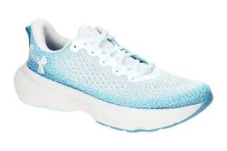Under Armour UA 3027524-105 Damen Sportschuh INFINITE white/blue, atmungsakti...