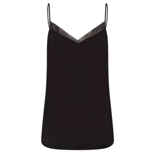 Schwarzes Camisole-top Von Ted Baker Lulea Aus Chiffon