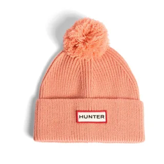 Hunter Arrinay Gerippte Pom Beanie/Schal Geschenkset Unisex Erwachsene Terracotta Mütze & Schal Set - Einheitsgröße