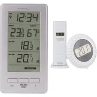 technoline WS 9069 Wetterstation (inklusive Pool-Sensor und Temperatursensor, mit Pool-Thermometer zur Überwachung der Wassertemperatur)