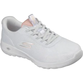 Skechers GO WALK Joy Rina Textil Damen Weiß/Koralle Sportschuhe