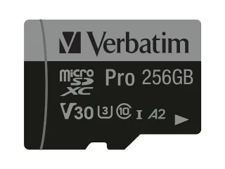 Verbatim PRO U3 | 47045 | Flash-Speicherkarte (microSDXC-an-SD-Adapter