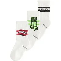 Next Basicsocken Lizenzierte, gerippte Socken mit Fußbett, 3er-Pack (3-Paar)