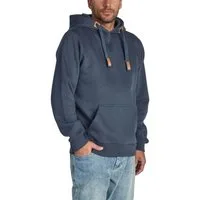 DENIMFY Kapuzenpullover Herren Hoodie DFIvo Regular Fit Longsleeve Sweatshirt mit Kängurutasche
