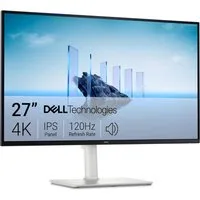 Dell 4K UHD Monitor IPS, 120 Hz, FreeSync HDMI 2.1 DisplayPort 1.4 LED-Monitor (68,6 cm/27 ", 3840 x 2160 px, 4K Ultra HD, 8 ms Reaktionszeit, 120 Hz, IPS, höhenverstellbar, Pivot, Lautsprecher)