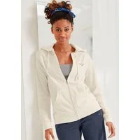 KangaROOS Sweatjacke mit großem Logodruck auf dem Rücken, Loungewear