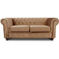 Sofnet Sofa Asti 2, Chesterfield Sofa 2-er, Sofagarnitur, Glamour Couch