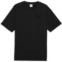 PUMA T-Shirt Essentials Elevated Cat Logo Relaxed T-Shirt Herren