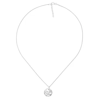 Orphelia 'Elvina' Damenkette mit Anhänger aus 925er Sterlingsilber – Silber ZH-7085