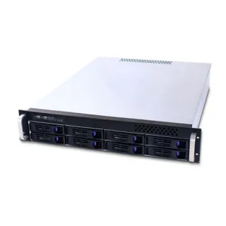 FANTEC SRC-2080X07-12G/6G 2HE 8xSAS&SATA (ohne Netzteil)