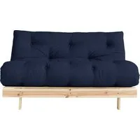 Karup Design Daybett Roots Sofa Bed, Schlafsofa, Bettfunktion, FSC®-Massivholz, Inkl. Futonmatratze, Made in Europe, langlebig, B: 140 oder 160 cm