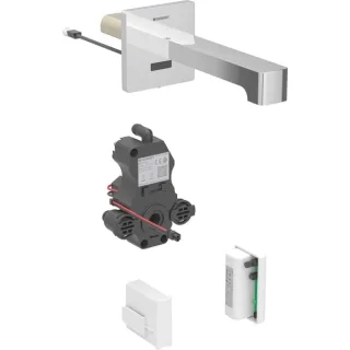 Geberit Waschtischarmatur Brenta Wandmontage mit UP-Funktion Genr. L 17cm o. Mischer, 116275211 116275211