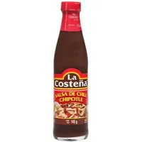 La Costena Saucen, La Costena Salsa Chipotle rauchig scharf gewuerzt mit Chili 140ml
